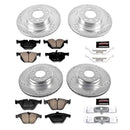 PowerStop Z23 Daily Driver Carbon-Fiber Ceramic Brake Pad and Drilled & Slotted