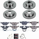 PowerStop OE Stock Replacement Low-Dust Ceramic Brake Pad and Rotor Kit