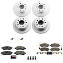 Z36 Truck & Tow Premium Carbon-Fiber Ceramic Brake Pad and Fully Coated Rotor Ki