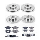 PowerStop Z23 Daily Driver Carbon-Fiber Ceramic Brake Pad and Drilled & Slotted