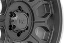 20x9 Rough Country 77 Series Gunmetal Gray 6x5.5 6x139.7 ET-12 Wheel Rim