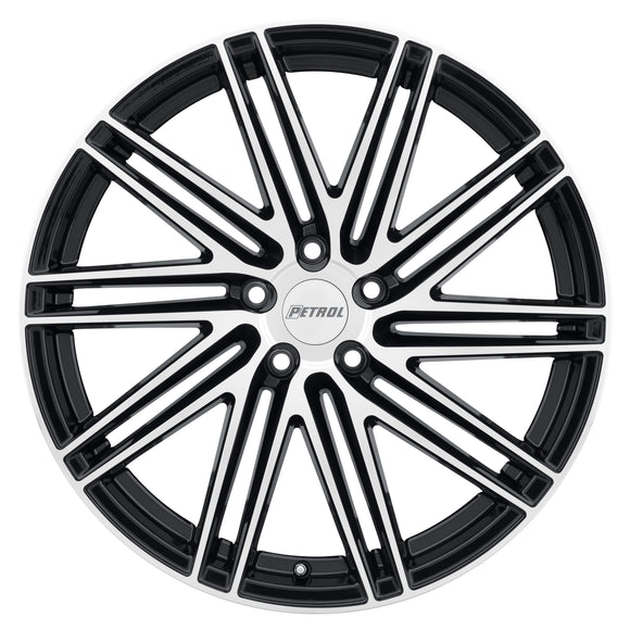 20X8.5 Petrol P1C G-BK MCH-FC 5X120 ET35 wheel/rim