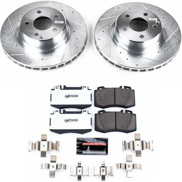PowerStop Z26 Street Performance Ceramic Brake Pad and Drilled & Slotted Rotor K