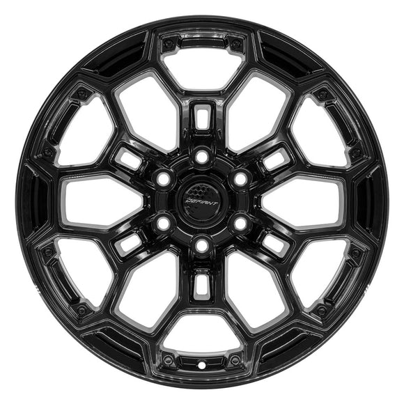 20x9 Defiant DF03 Gloss Black 6x139.7 6x5.5 ET-12 Wheel Rim