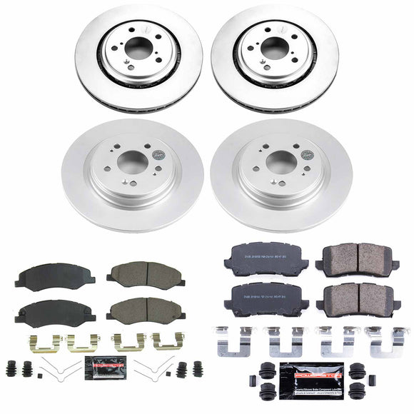 Z23 Daily Driver Premium Carbon-Fiber Ceramic Brake Pad and Fully Coated Rotor K