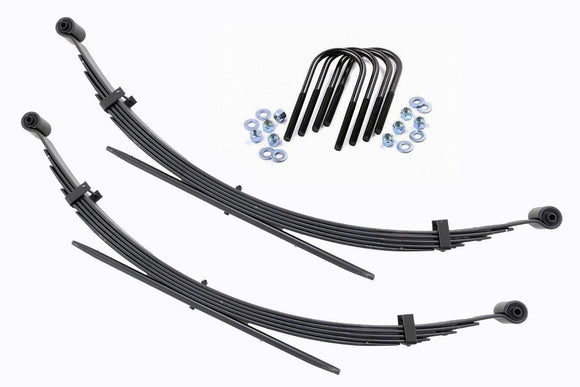 Rough Country Rear 56" Leaf Springs 2" For Chevy GMC C20 K20 C25 K25 77-87