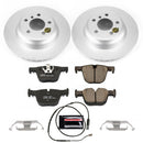 PowerStop Genuine Geomet Coated Rotor and Carbon-Fiber Ceramic Brake Pad Kit