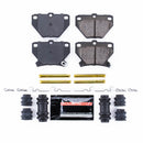 PowerStop Z23 Evolution Sport Carbon-Fiber Brake Pads With Hardware