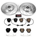 PowerStop Z23 Daily Driver Carbon-Fiber Ceramic Brake Pad and Drilled & Slotted