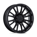 20X7 MSA OFFROAD WHEELS M51 Thunderlips Matte Black 5x114.3 ET0 Wheel Rim