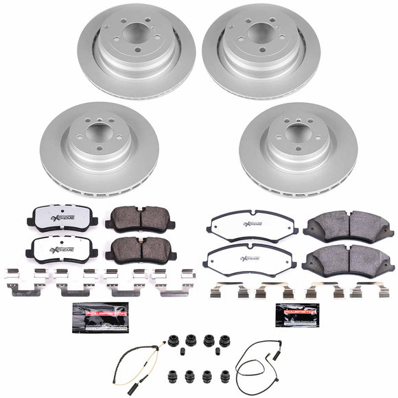 Z36 Truck & Tow Premium Carbon-Fiber Ceramic Brake Pad and Fully Coated Rotor Ki