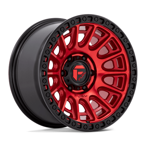 17x8.5 Fuel Off-Road D834 Cycle Candy Red With Black Ring 6x114.3 ET34 Wheel
