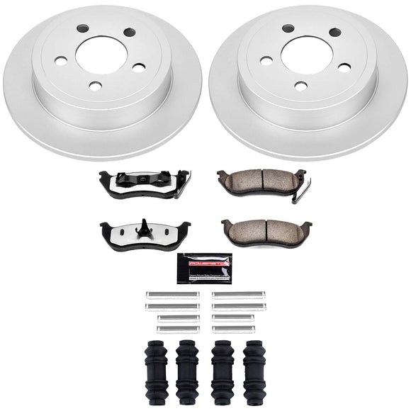 Z36 Truck & Tow Premium Carbon-Fiber Ceramic Brake Pad and Fully Coated Rotor Ki