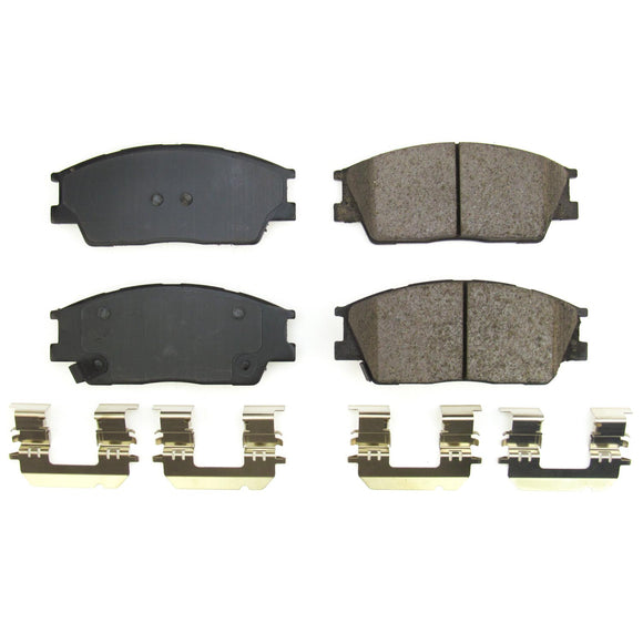 PowerStop Z17 Evolution Ceramic Brake Pads With Hardware