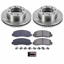 PowerStop OE Stock Replacement Low-Dust Ceramic Brake Pad and Rotor Kit
