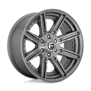 20X10 Fuel D710 ROGUE PLATINUM BRSH-GNMTL-TTC 5X127 ET-18 wheel/rim