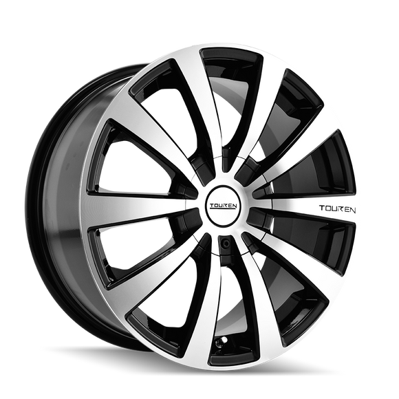 17x7 Touren TR3 Black-Machined Wheel/Rim 5x105 3130-7727M