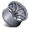 17x9 Fuel Off-Road Flux Platinum 5x127 ET-12 CB71.5 Wheel Rim