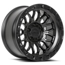 20x9 Lock Off-Road Combat Matte Black Matte Black Ring 5x127 ET0 Wheel