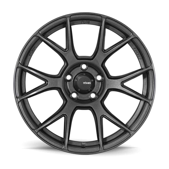 17x9 Konig Ampliform Dark Metallic Graphite 5x100 ET40 Wheel Rim