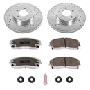 PowerStop Z26 Street Performance Ceramic Brake Pad and Drilled & Slotted Rotor K