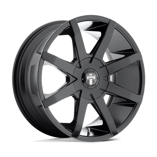20X8.5 DUB 1PC S110 Push Black 5X114.3 5X127 5X4.5 5X5 ET30 Wheel Rim
