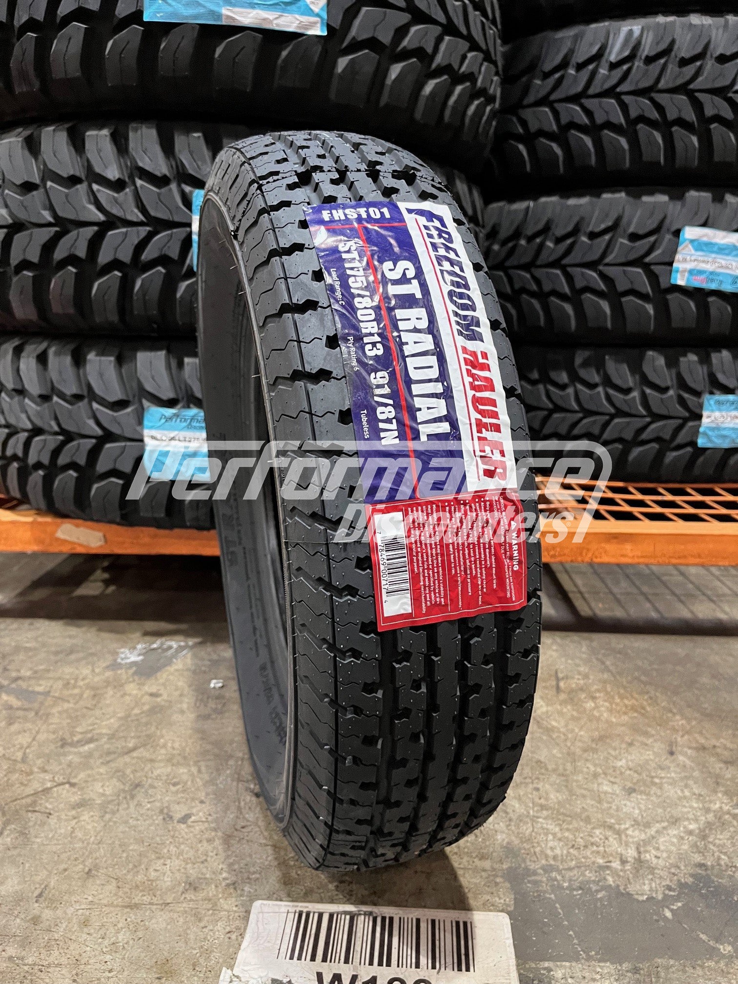 Freedom Hauler ST Radial Trailer Tire(s) 175/80R13 LRC 91L 175/80-13 1758013