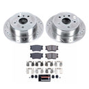 PowerStop Z23 Daily Driver Carbon-Fiber Ceramic Brake Pad and Drilled & Slotted