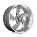 22X8.5 US Mag U133 DESPERADO ANTH-MILL-DCL 5X127 ET1 wheel/rim