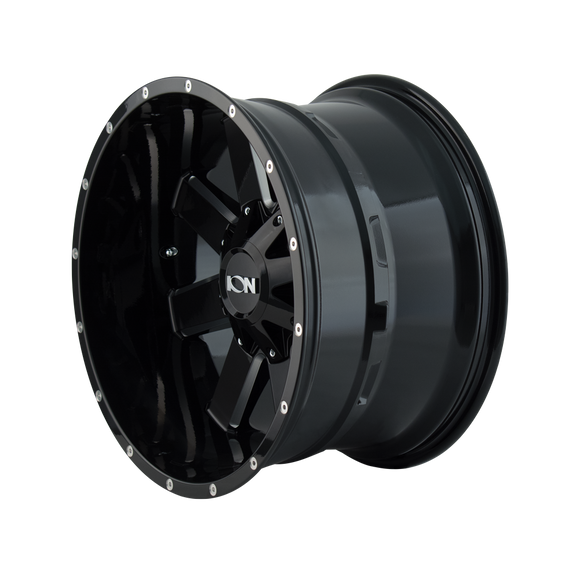 20x9 ION Alloy 141 Gloss Black/Milled Spokes Wheel/Rim 6x135 6-135 20-9