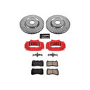 PowerStop Z23 Daily Driver Carbon-Fiber Ceramic Pads Drilled & Slotted Rotor & C