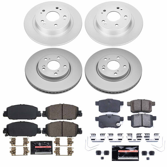 Z23 Daily Driver Premium Carbon-Fiber Ceramic Brake Pad and Fully Coated Rotor K