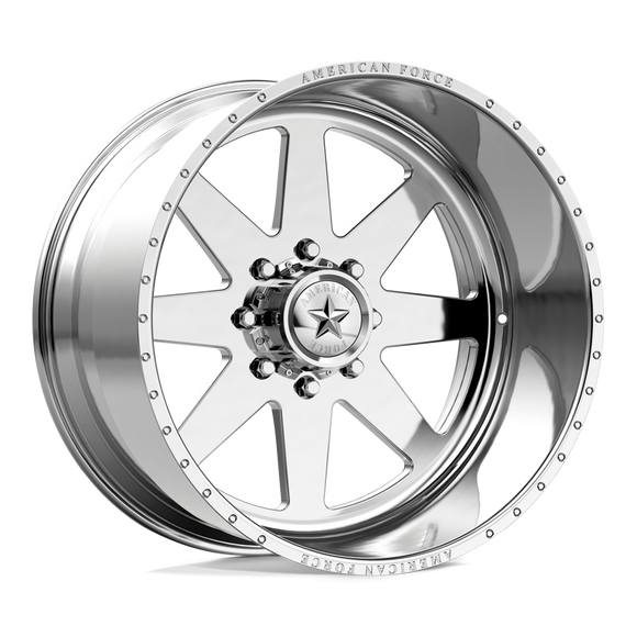 22X10 American Force AFW11 INDEPENDENCE SS Polished 6X139.7 ET-25 wheel/rim