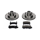 PowerStop Z23 Daily Driver Carbon-Fiber Ceramic Brake Pad and Drilled & Slotted