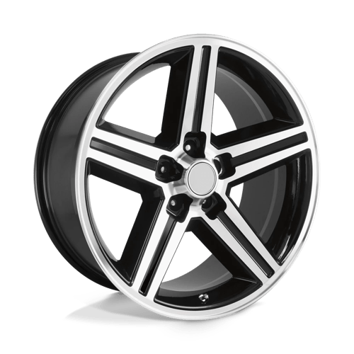 17X8 Performance Replicas PR148 Black 5X120.65 5X4.75 ET0 Wheel Rim
