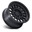 17x8.5 KMC KM733 Impact FFT Matte Black 6x139.7 ET35 CB108 Wheel Rim
