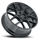 20x8.5 Voxx Lago Gloss Black 5x115/120 ET20 wheel/rim