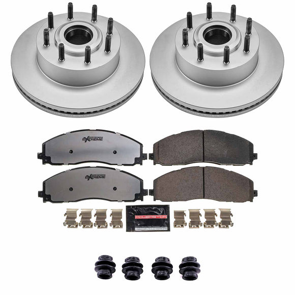 Z36 Truck & Tow Premium Carbon-Fiber Ceramic Brake Pad and Fully Coated Rotor Ki