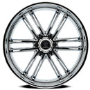 24x9 Resto Maverick Milled Window Chrome Plated 6x139.7 ET25 CB106.10 Wheel Rim