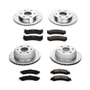 PowerStop Z23 Daily Driver Carbon-Fiber Ceramic Brake Pad and Drilled & Slotted