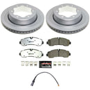 Z36 Truck & Tow Premium Carbon-Fiber Ceramic Brake Pad and Fully Coated Rotor Ki