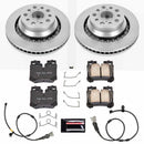 PowerStop OE Stock Replacement Low-Dust Ceramic Brake Pad and Rotor Kit