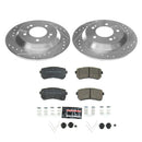PowerStop Z23 Daily Driver Carbon-Fiber Ceramic Brake Pad and Drilled & Slotted