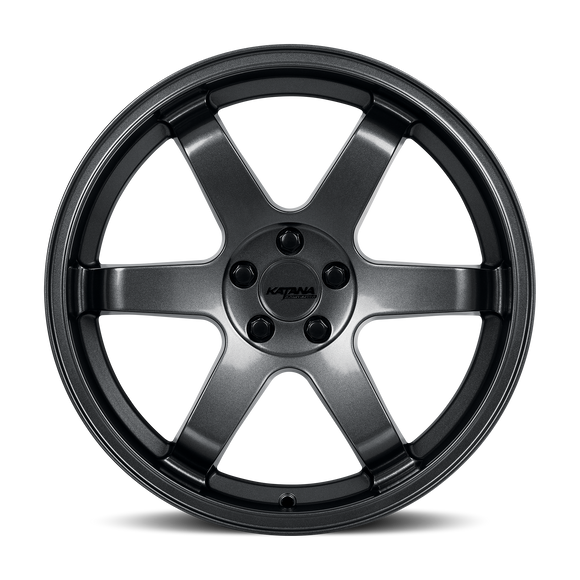 Katana KR08 Glossy GunMetal 5x114.3 ET40 CB73.1 Wheel Rim