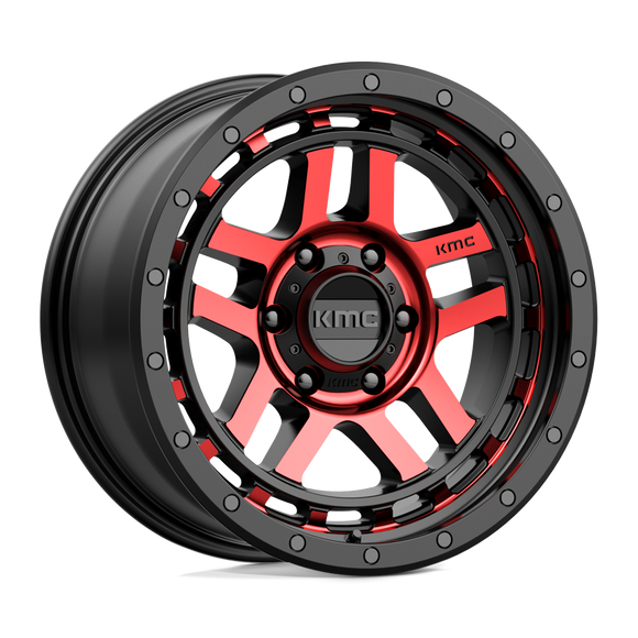 18X8.5 KMC KM540 RECON G-BLK MCH RTCC 6X139.7 ET0 wheel/rim