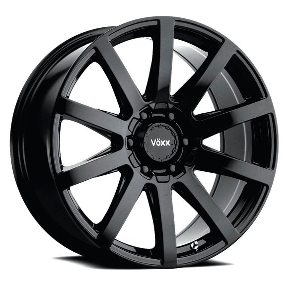 20x9 Voxx Vento Gloss Black 6x135 ET30 CB87.1 Wheel Rim