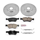 PowerStop Z23 Daily Driver Carbon-Fiber Ceramic Brake Pad and Drilled & Slotted