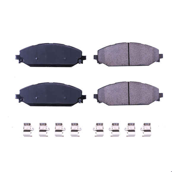 PowerStop Z17 Evolution Ceramic Brake Pads With Hardware