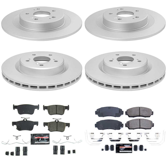 Z23 Daily Driver Premium Carbon-Fiber Ceramic Brake Pad and Fully Coated Rotor K
