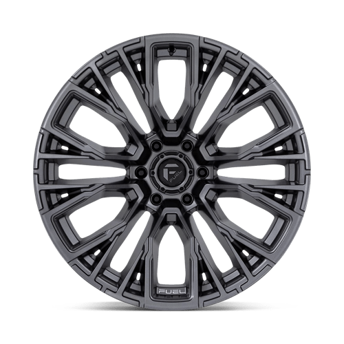22x12 Fuel Off-Road D848 Rebar Gray 6x139.7 ET-44 CB106.1 Wheel Rim